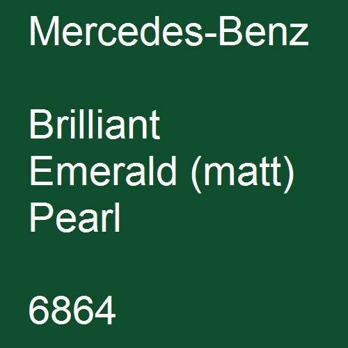 Mercedes-Benz, Brilliant Emerald (matt) Pearl, 6864.